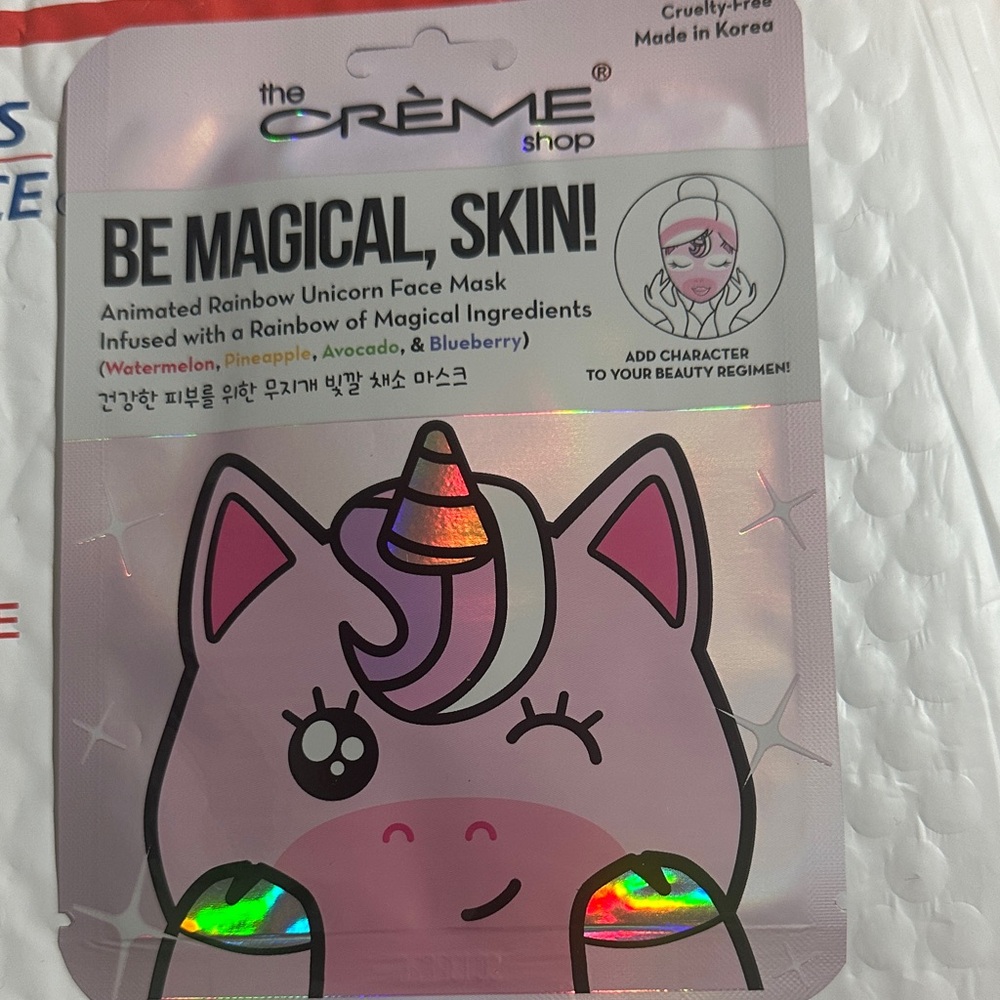 The Crème Shop Be Magical, Skin Unicorn Face Mask